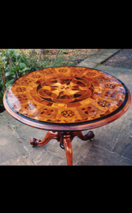 Ornate Wooden Table